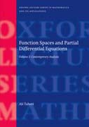 Function Spaces and Partial Differential Equations 2 Contemporary Analysis