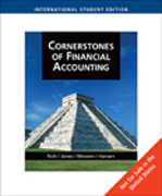 Cornerstones of financial accounting