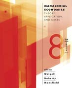 Managerial Economics: Theory, application, and cases