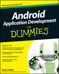 Android application development for dummies