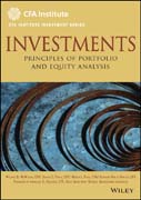 Investments: principles of portfolio and equity analysis