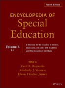 Encyclopedia of Special Education