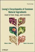 Leung’s encyclopedia of common natural ingredients: used in food, drugs and cosmetics