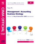 Management accounting - business strategy: strategic level