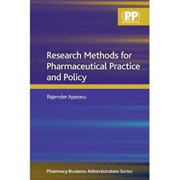 Research methods for pharmaceutical practice and policy