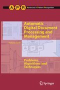 Automatic digital document processing and management: problems, algorithms and techniques