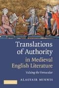 Translations of Authority in Medieval English Literature: Valuing the Vernacular