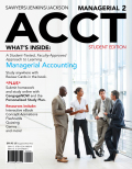 Managerial ACCT2: 2012 student edition