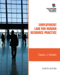 Employment law for human resource practice