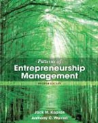 Patterns of Entrepreneurship Management