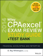 Wiley CPAexcel Exam Review 2014 Study Guide + Test Bank