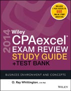 Wiley CPAexcel Exam Review 2014 Study Guide + Test Bank