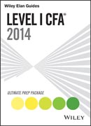 Wiley Elan Guides Level I CFA Ultimate Prep Package