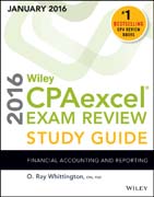 Wiley CPAexcel Exam Review 2016 Study Guide January: Financial Accounting and Reporting