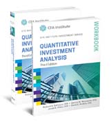 Quantitative Investment Analysis, Book and Workbook Set