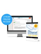 Wiley CPAexcel Exam Review 2019 Test Bank: Complete Exam (2–year access)