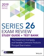 Wiley FINRA Series 26 Exam Review 2019