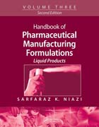 Handbook of Pharmaceutical Manufacturing Formulations v. 3 Liquid Products