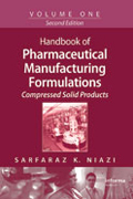 Handbook of pharmaceutical manufacturing formulations v. 1 Compressed solid products