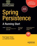 Spring persistence? a running start