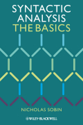 Syntactic analysis: the basics