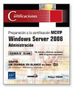 Windows Server 2008: administración - preparación a la certificación MCITP 70-646