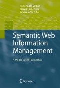 Semantic web information management: a model-based perspective