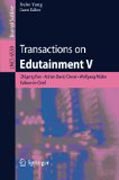 Transactions on edutainment V