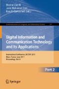 Digital information and communication technology and its applications: International Conference, DICTAP 2011, Dijon, France, June 21-23, 2011. Proceedings, part II