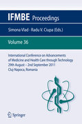 International Conference on Advancements of Medicine and Health Care Through Technology; 29th August: meditech 2011