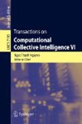 Transactions on computational collective intelligence VI