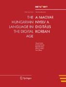 The Hungarian language in the digital age