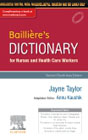 Baillières Dictionary for Nurses and Health Care Workers, 2nd South Aisa Edition